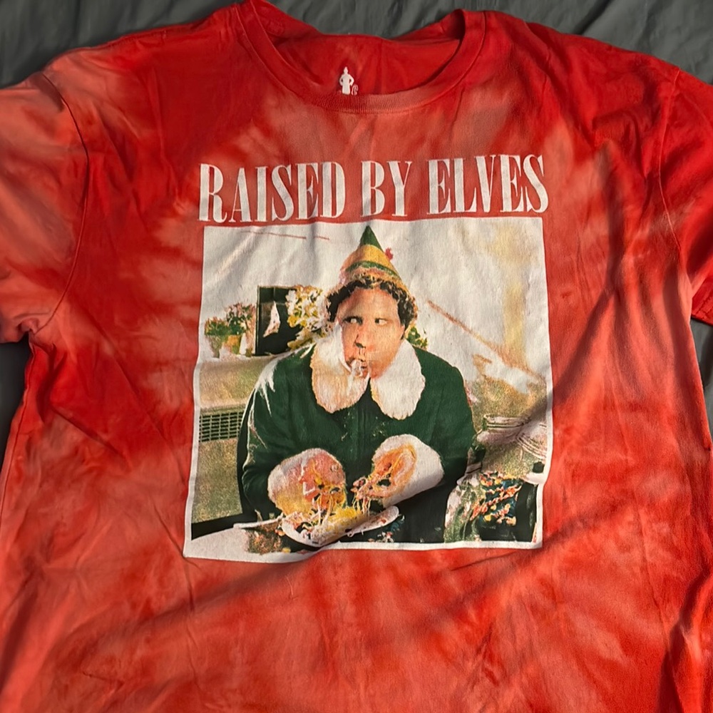 ELF Red Graphic Tee - Raised by Elves